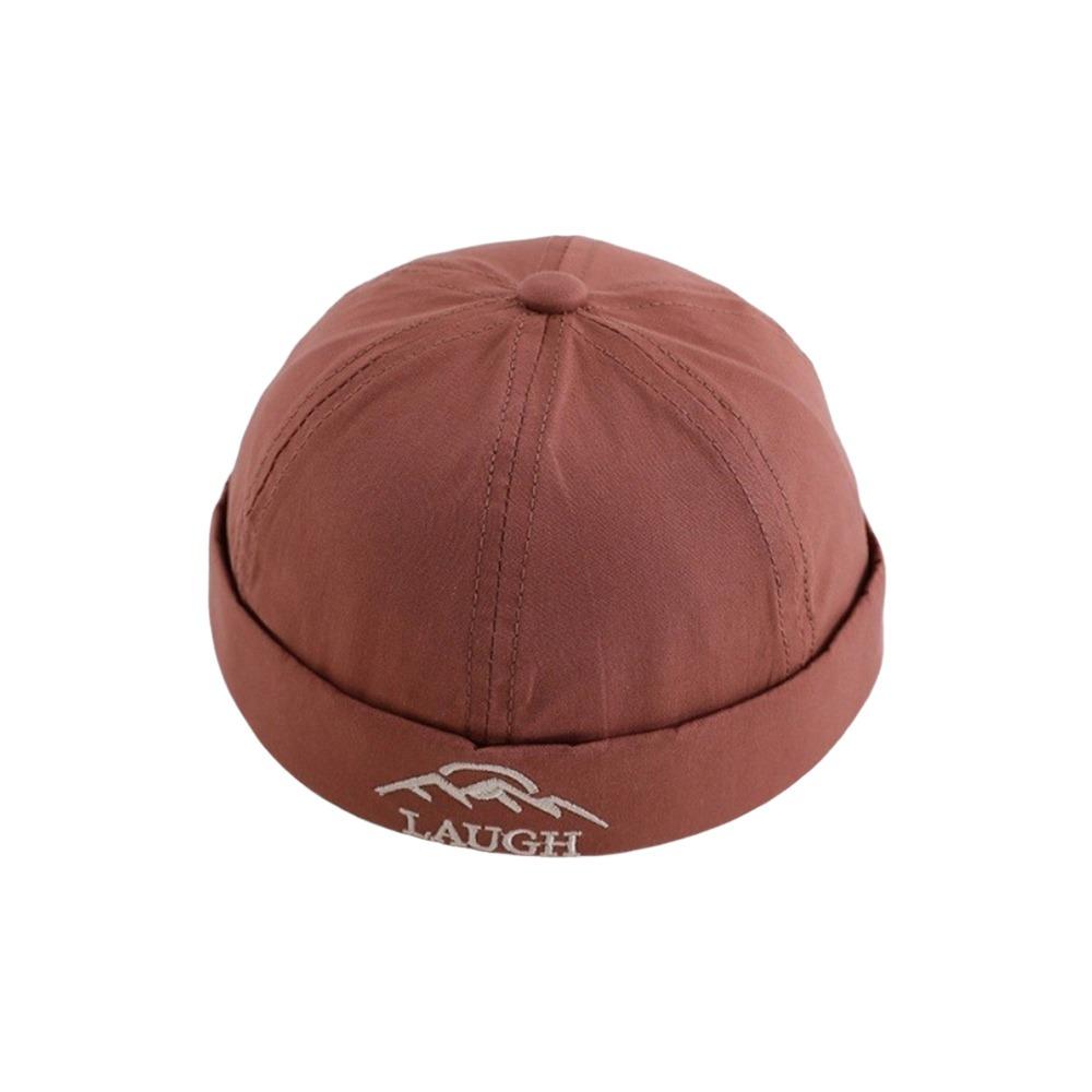

Adjustable Children Melon Beanie Letter Embroidered Landlord Cap For Infant Boy Girl оранжевый/красный