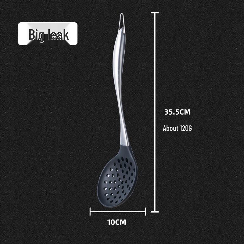 ZISIZ Edelstahl Hohlgriff Küchenutensilien-Set