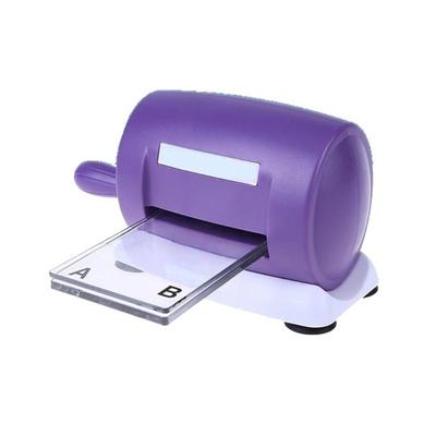Manual Embosser and Die Cutter with Builts In Suction for Cardstock Fabric and Leather Craft Sturdy ABS Materials