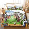 Neues Dragon Quest Bettwäscheset Einzelbett Twin Bett Vollbett Queen Size King Size Bettwäscheset für Erwachsene Kinder Schlafzimmer Bettbezug-Sets Anime