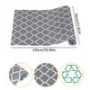 5pcs EVA Cabinet Mat, Cabinet Liner, Reusable Drawer Liner, Anti-slip Refrigerator Mat, Waterproof and Moisture-proof Drawer Mat
