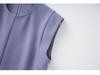 Elegant French Noblewoman Crescent Sleeve Waist-Cinched Mid-Length Dress for Women