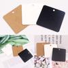 7 * 7cm Cardboard Sale Hang Price Tag Packaging Cards Kraft Paper Tag Brooches Display Cards