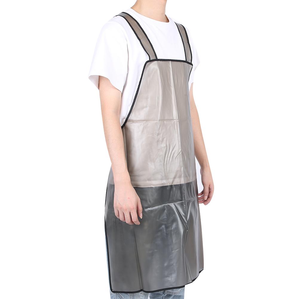 Hairdressing Apron Waterproof Barber Shop Hair Salon Hairdressing Hair Dyeing Cape GownBlack