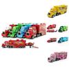 Bunte Autos Mack Lightning Mcqueen King Jackson Storm Rennwagen Spielzeug für Kinder
