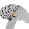 1pc Screw Thread Pitch Gauge of 52 Leaves   2pcs 60 Degrees +1pc 55 Degrees  Center Gauges Tool Set