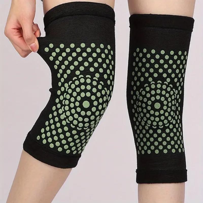 1 Paar Kniewärmer Geeignet für ältere Menschen Wintersportausrüstung Sport-Knieschützer Rutschfestes Design Bequem Lang/Kurz