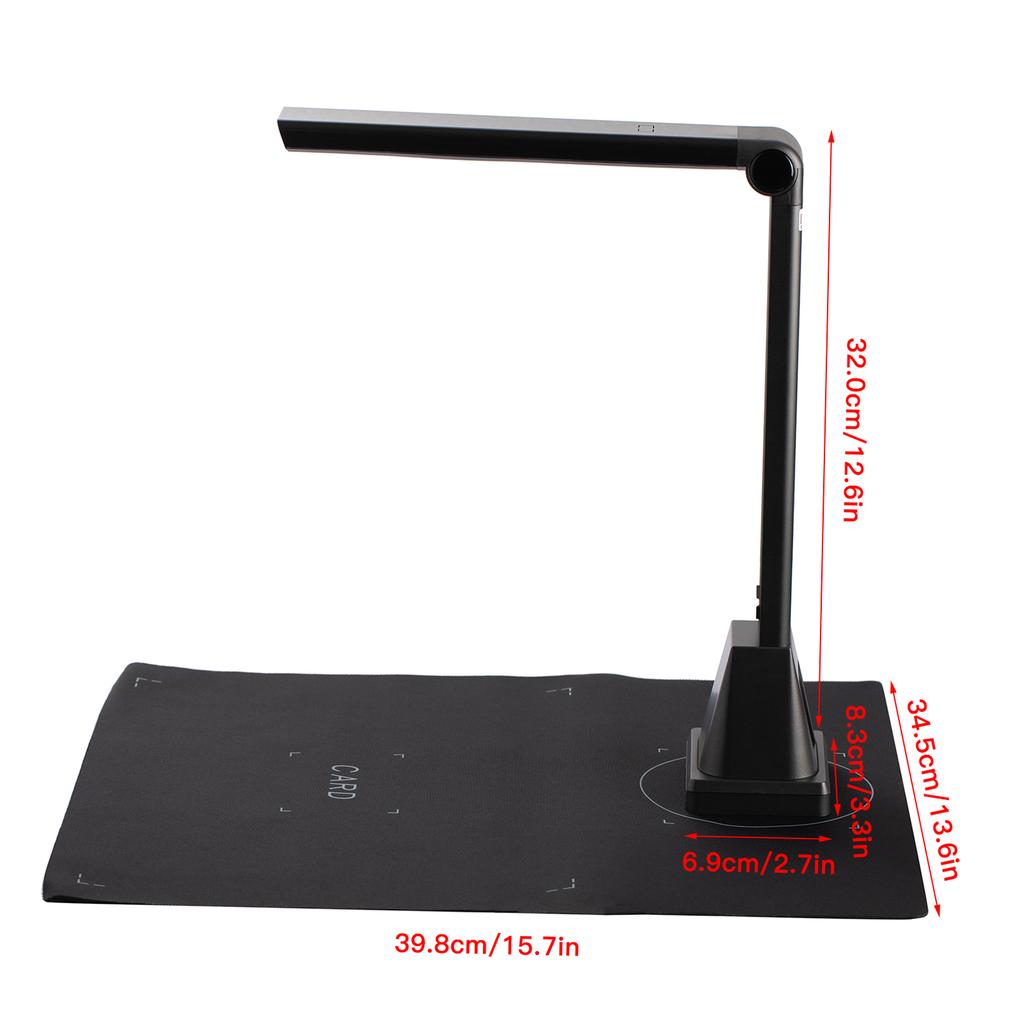 G500TS R Hochgeschwindigkeits-Dokumentenkamera-Scanner 5 Megapixel Erfassungsgröße A4 Tragbarer Scanner Unterstützung Mehrsprachige OCR