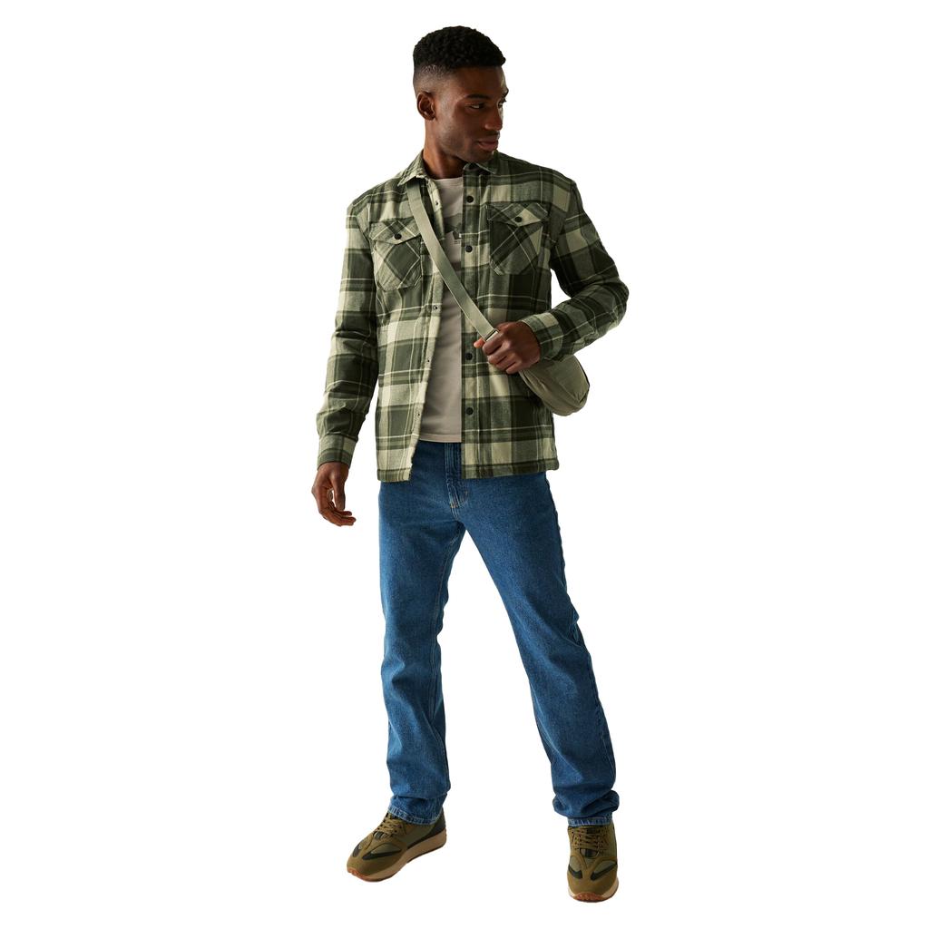 Regatta Mens Spennith Checked Shirt Jacket