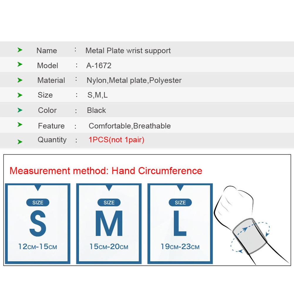 Breathable Wrist Brace With Magic Stickers Sprain Fracture Fixation Cover Wrist Guard