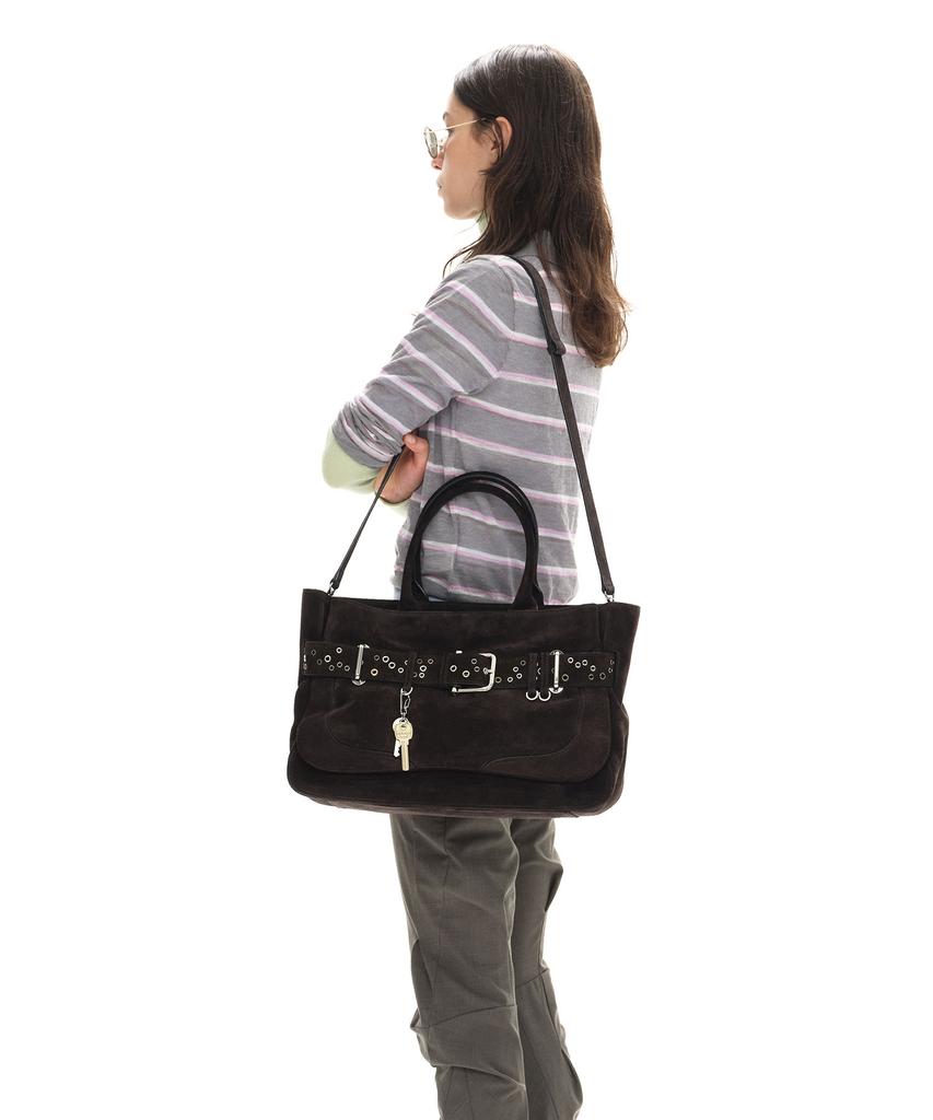 Osoi Tote Brocle [Suede Mocha Eyelets]