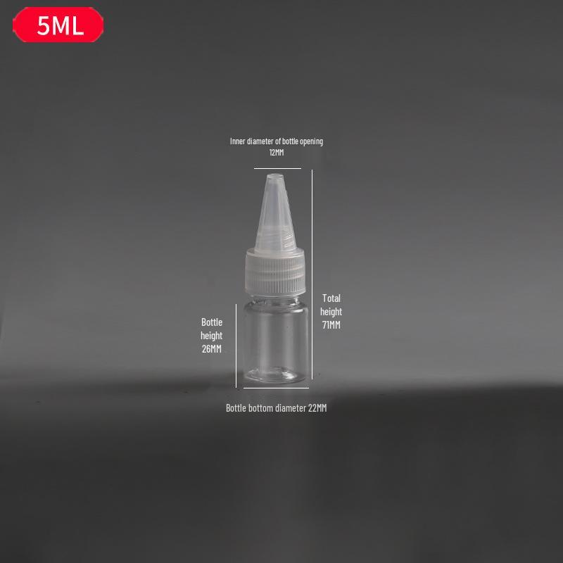 Spot 50-1000ml PET Transparent Plastic Squeeze Bottle