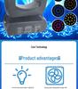 100W Stage Beam Light: DMX Moving Head with Rotating Patterns and Color Effects for KTV Atmosphere