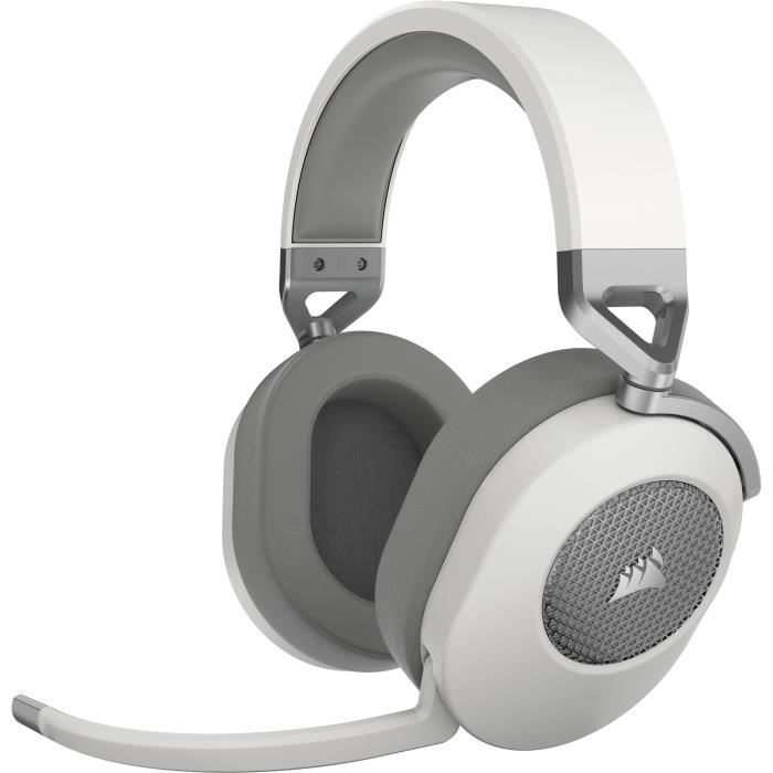 Casque Gaming Sans Fil - CORSAIR - HS65 Wireless V2 - Blanc