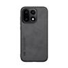 KEYSION Luxury Retro PU Leather Phone Case for OnePlus 15 5G Soft Silicone+PC Shockproof Phone Back Cover for One Plus 1+ 15