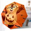 1pc Halloween Chip Automatic Open/close, All-Season Portable Folding Umbrella, Perfect Gift for Friends , Sturdy Ribs Yy250808030