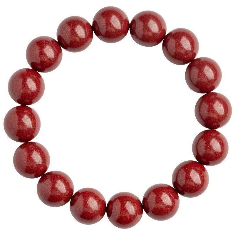 Low Cinnabar Bracelet: Zodiac Purple Gold Sand Band for Couples, Unisex Jewelry Gift