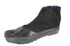 Nissin Rubber Work Shoes, Self-Standing 3-Ply Underwear, High Glue, 3-Ply Seam, No Toe Cap, Men's, Black, Size 25.5 Cm
