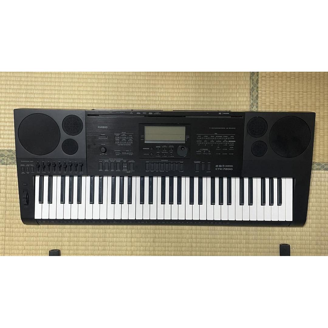 CASIO CTK-7200 electronic keyboard 61 keys