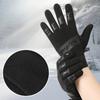 Winter Warm Gloves for Men and Women Outdoor Sports Cycling Waterproof Cold Proof and Anti Slip Touch Screen Windproof Plus Velvet Cycling Gloves