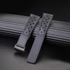 Uhrenarmbänder Für TAG HEUER F1 Rennwagen, CARRERA Und Tauchserien Hochwertiges Silikonkautschuk-Uhrenarmband Herren 22mm