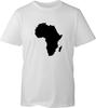 Africa Continent Outline TShirt Black Lives Matter National Day Unisex Tee Top