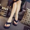 2019 Summer Korean Style Women's Wedge Heel Non-Slip Beach Flip Flops