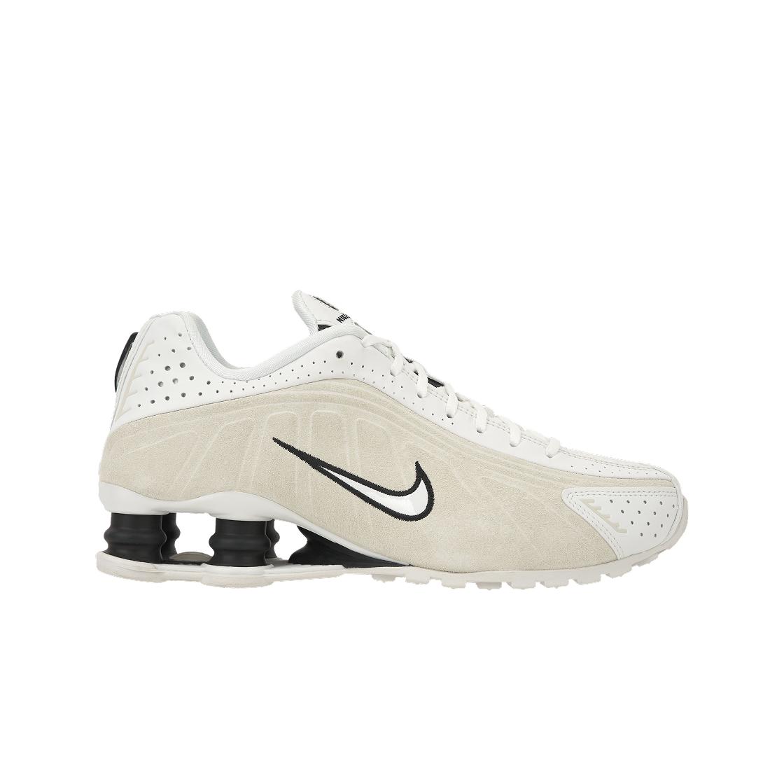 Женские кроссовки Nike Shox R4 Summit White Light Orewood Brown Черный HQ7739-100 36.5