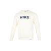 Nike Sweat-shirt ras du cou standard pour hommes Tops Blanc lait FB1831-113