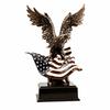 Freedom Symbol Desk Ornament 250th Anniversary USA Eagle Statue, Patriotic Resin Bald Figurine, Unique Commemorative Gift 1776 2026 250 Years