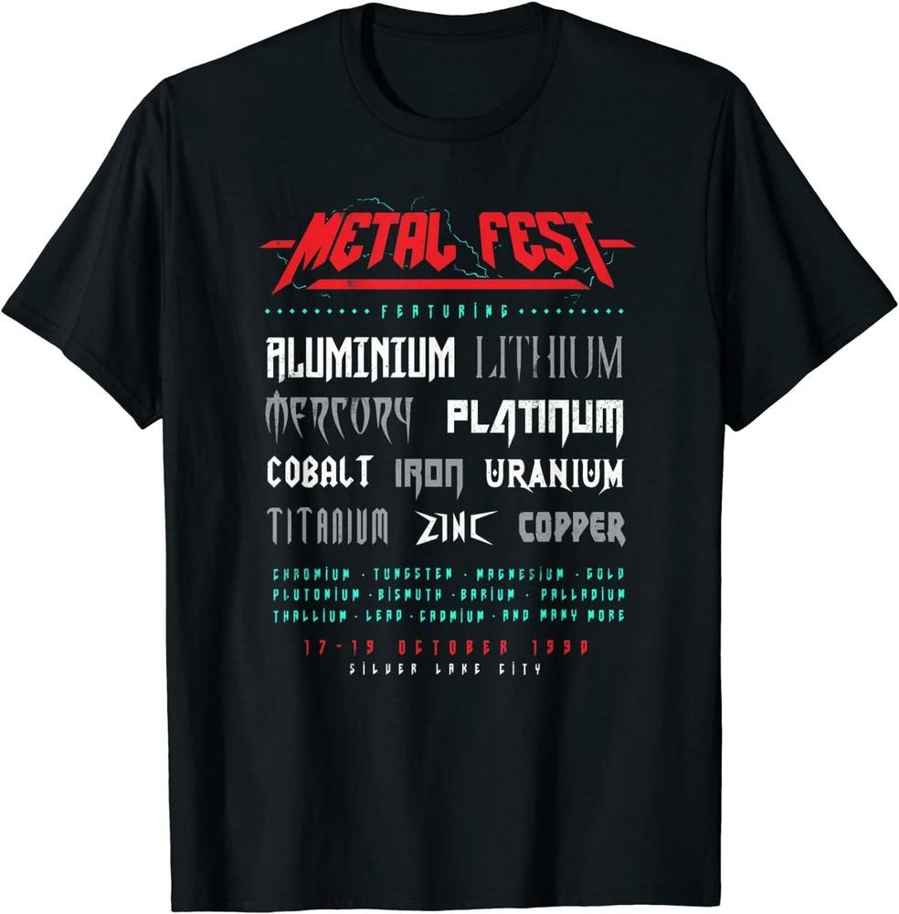 Funny Vintage Metal Fest Puns Cool Gif T-Shirt