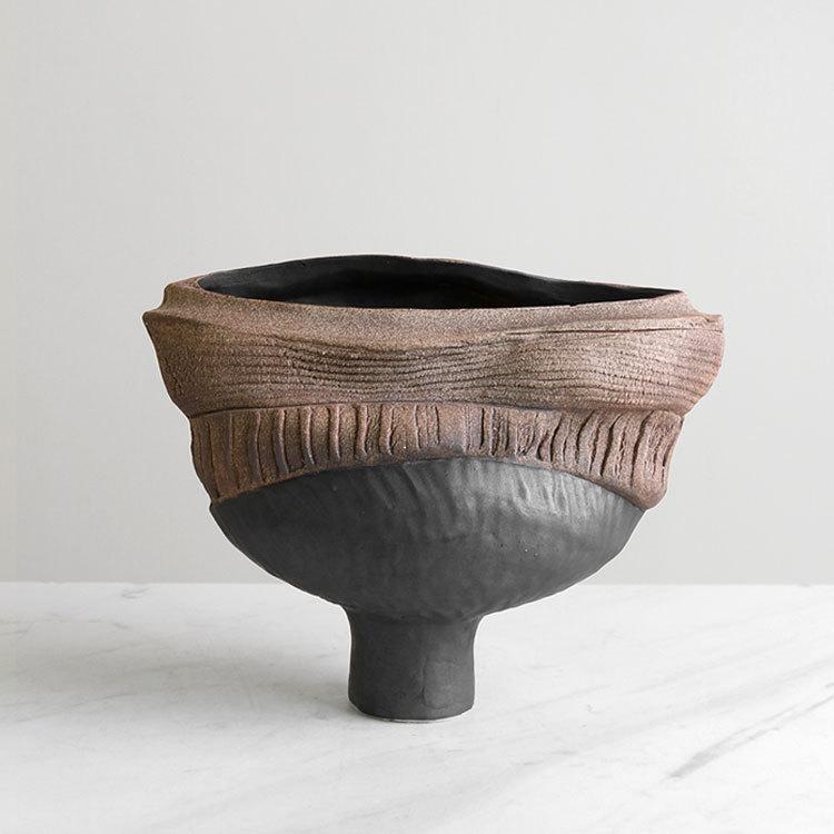 Resin Vase Handmade Ornaments Irregular Flowerpot Flower Arrangement Accessories Home Decoration Accessories