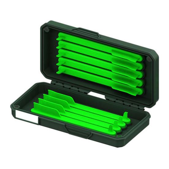 Krabice na rybářské náčiní s 9 magnetickými nástrahami typu stick bait, háčky, vícekomorovým designem, vodotěsným úložným pouzdrem, organizér na rybářské náčiní