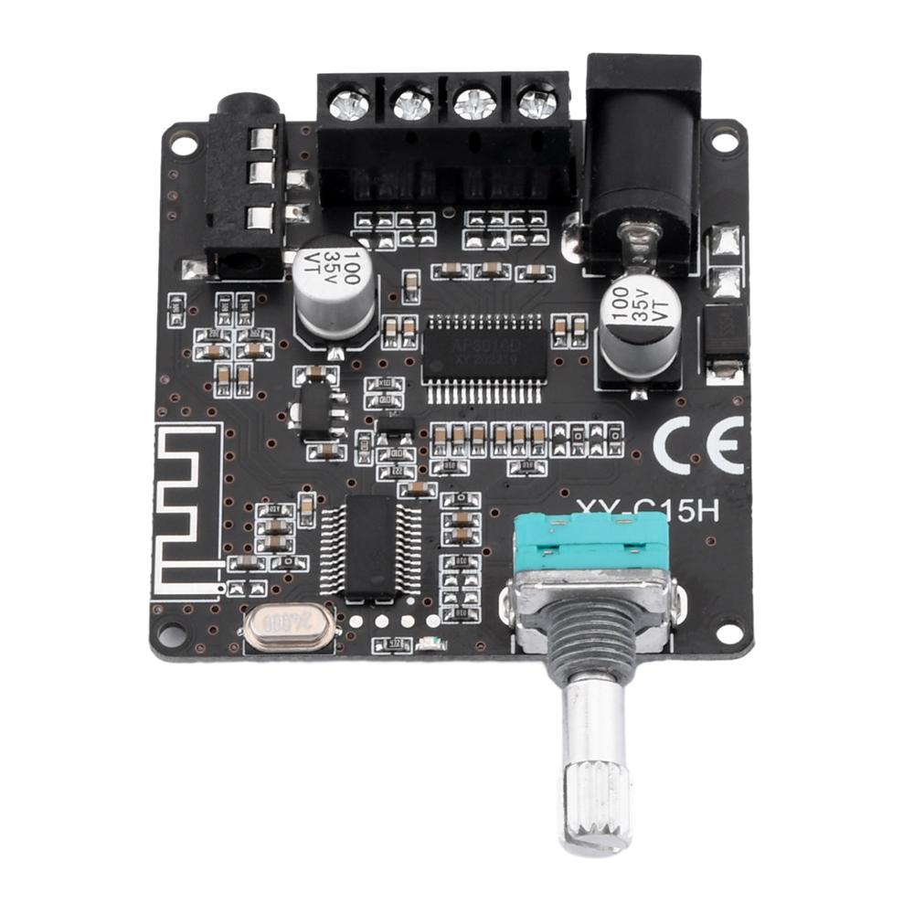 

C15H MINI Bluetooth 5.0 Wireless Audio Digital Power Amplifier Stereo Board 20Wx2 Bluetooth Amplificador App Control Amplify