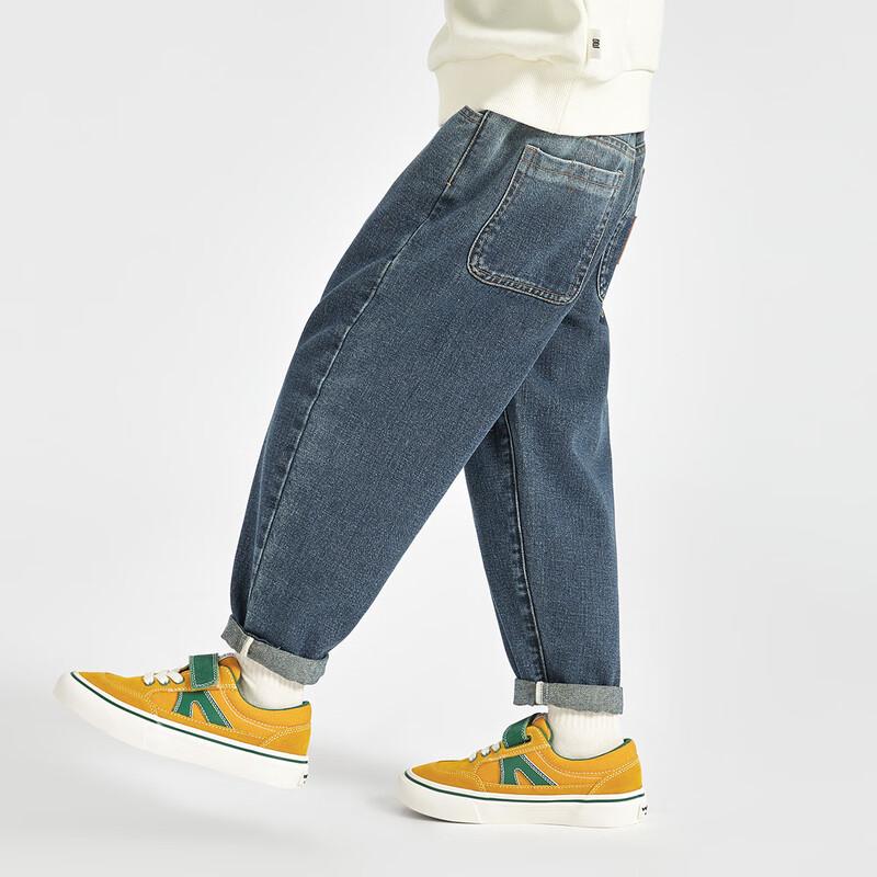 

Boys Retro Gradient Loose Fit Denim Jeans 110