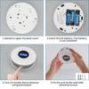 2 in 1 Carbon Monoxide Detector Portable CO Monitor Air Quality Monitor Smoke Alarm  Garage