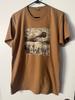 Neutral Milk Hotel 2014 Tour Brown T Shirt Size S-