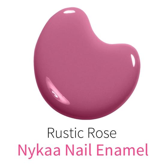 Nykaa Nail Enamel, Matte Finish, Rustic Rose -264, 15 Ml
