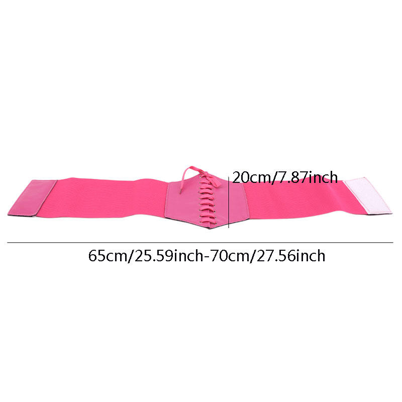 Ladies' Shaping Strap Court Style Body Wide Waist Seal Slimming Effect Corset Belt Fashion Lace-up Slimming Vintage Waist Seal