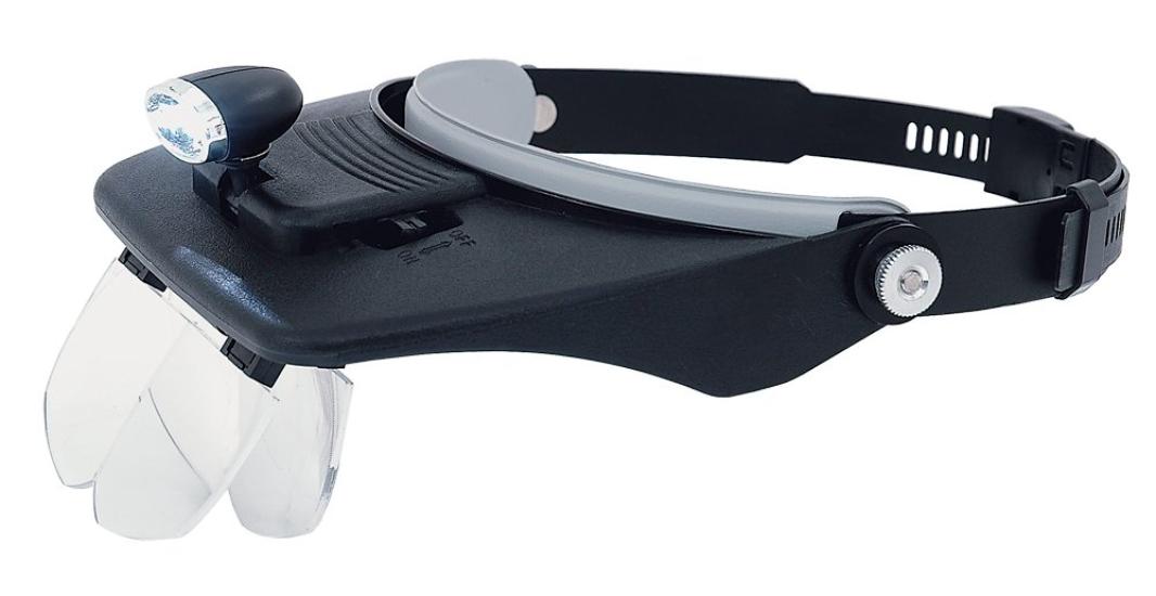 

Shinwa Sokutei Binocular Head Loupe W-5 with LED Light 75737