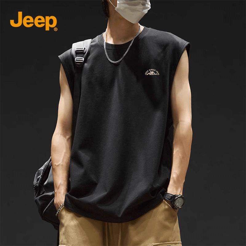 JEEP Men s Summer Casual Cotton Sports Vest 3XL