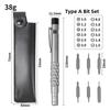 Double-Headed Bit Screwdriver Set 13-in-1 EDC Tools Pen-Style Screwdrivers  Business Writing