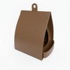 Brown Hanging Bird Feeder House for the Garden Terrace All Year Round