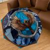 1PC Eagle Shield Umbrella-8-Rib Reinforced, Automatic Open, Lightweight & Durable, Cute Fashion Accessory for Outdoor, D2697