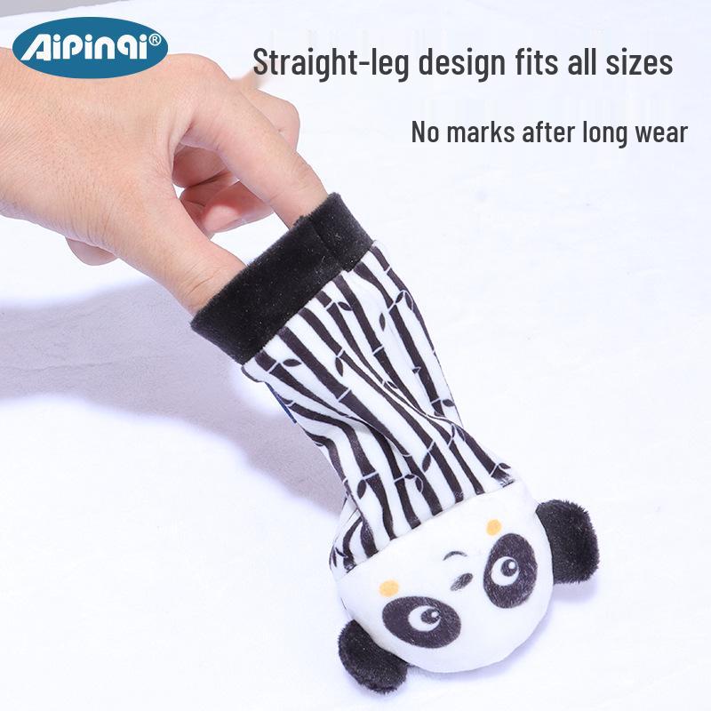 Aipinqi Baby Animal Wristband Toy with Rattle Socks (0-1 Year)