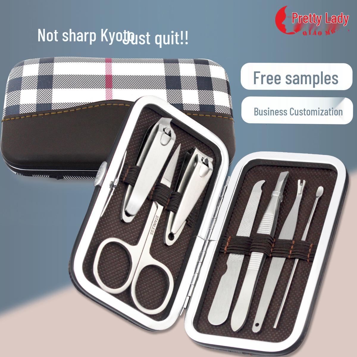 

Charming Lady 7-Piece Stainless Steel Manicure Tool Set Stainless Steel 7-Piece Set