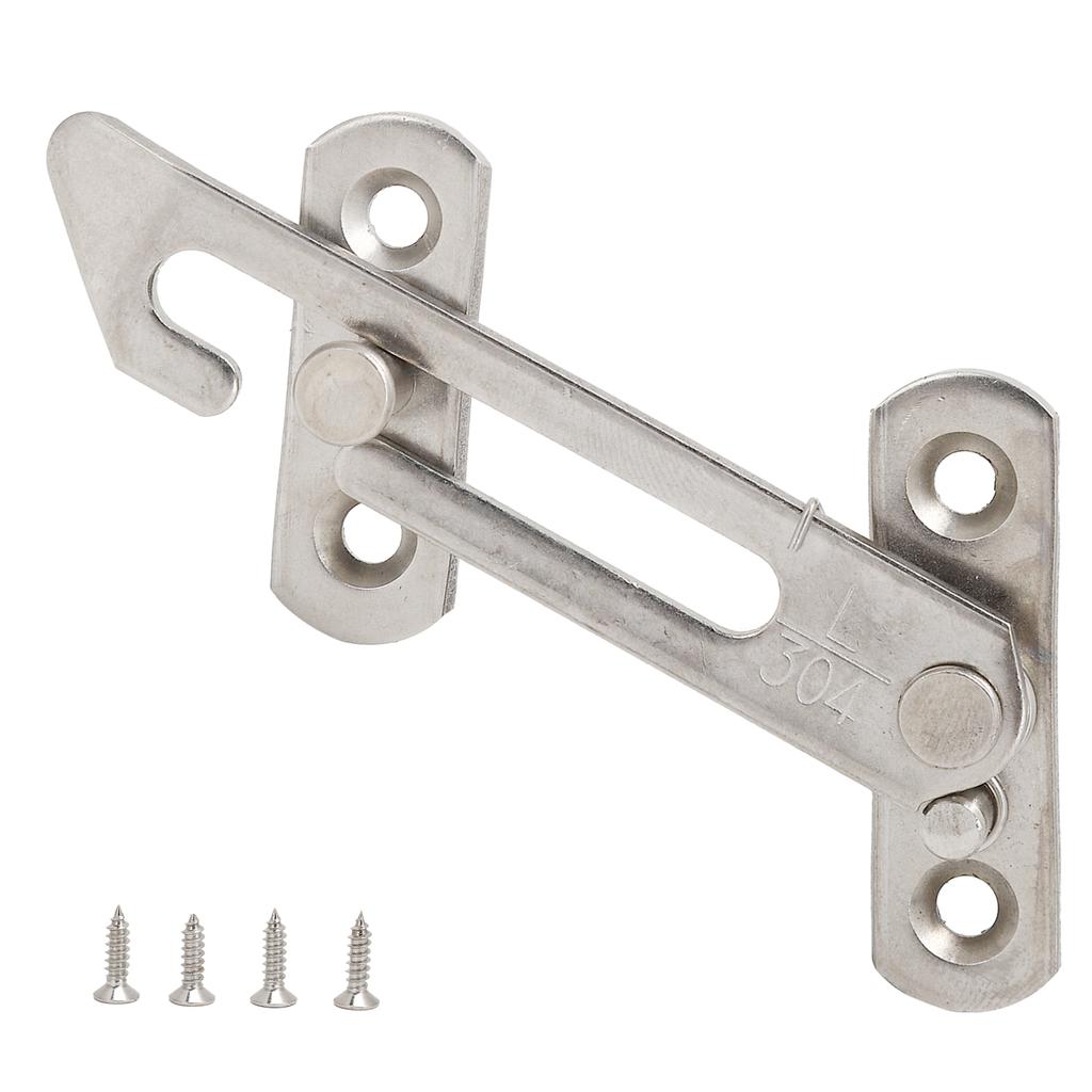 Stainless Steel Casement Window Limiter Stopper Sliding Window Child Safety Lock Catch Fittings