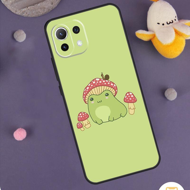 Frog Skateboard Cute Kawaii Case For Xiaomi 15 Ultra 14 13T 14T 15T 17 Pro Max POCO F8 Ultra F5 F6 F7 X5 X6 X7 Pro Cover
