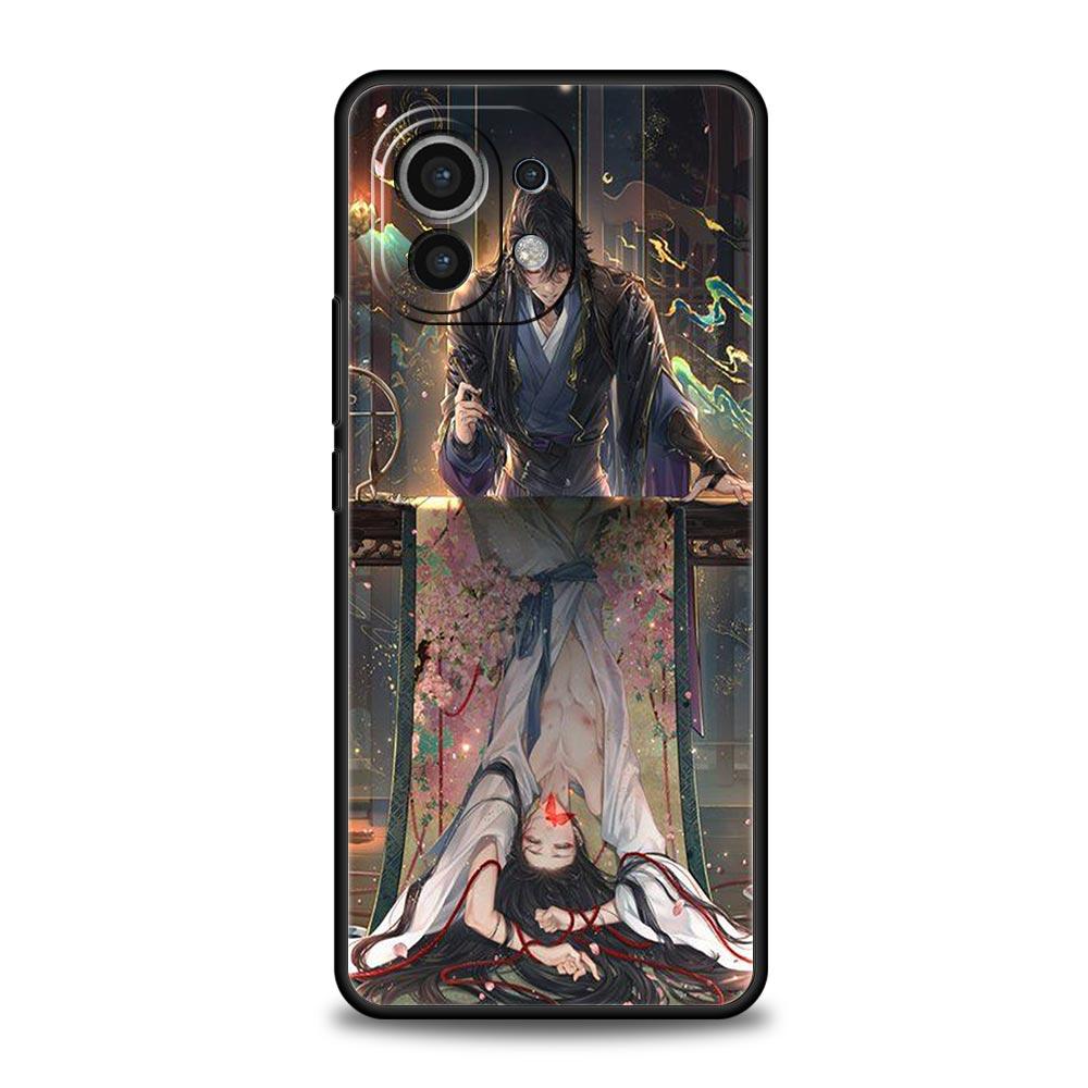 Phone Case For Xiaomi Mi 14 13 12 11 Lite 13T 12T 11x 11T 10T Pro 9T Note 10 Lite Cover Comic Man Erha and His White Cat Master