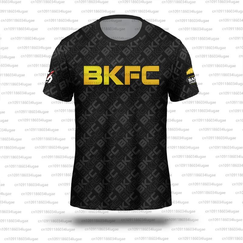 BKFC Boksen Fan Vechtsportkleding Mannen Vrouwen Ademende Sportkleding Man Kinderen Zomer Casual Ronde Hals T-shirt Mannelijk Korte Mouwen Tops T-shirt